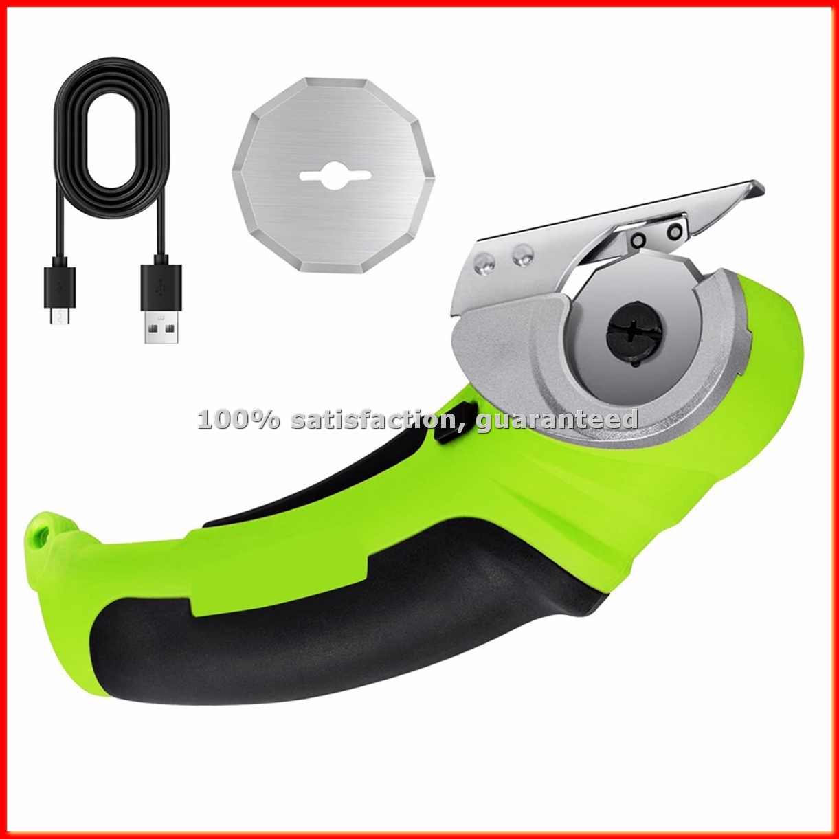 Rotary Cutter Fabric - Kablosuz Elektrikli Kumaş Makası, Güçlü Döner