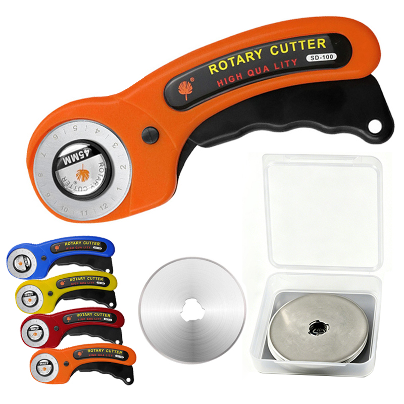 Rotary Cutter Fabric - Kumaş Döner Kesici 45mm Bıçak Kart