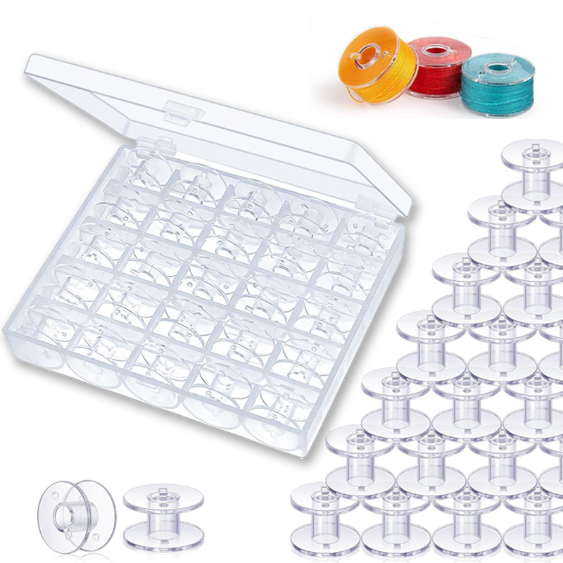 Bobbin Organizer Box - 25 adet Ev DİKİŞ MAKİNESİ Alt