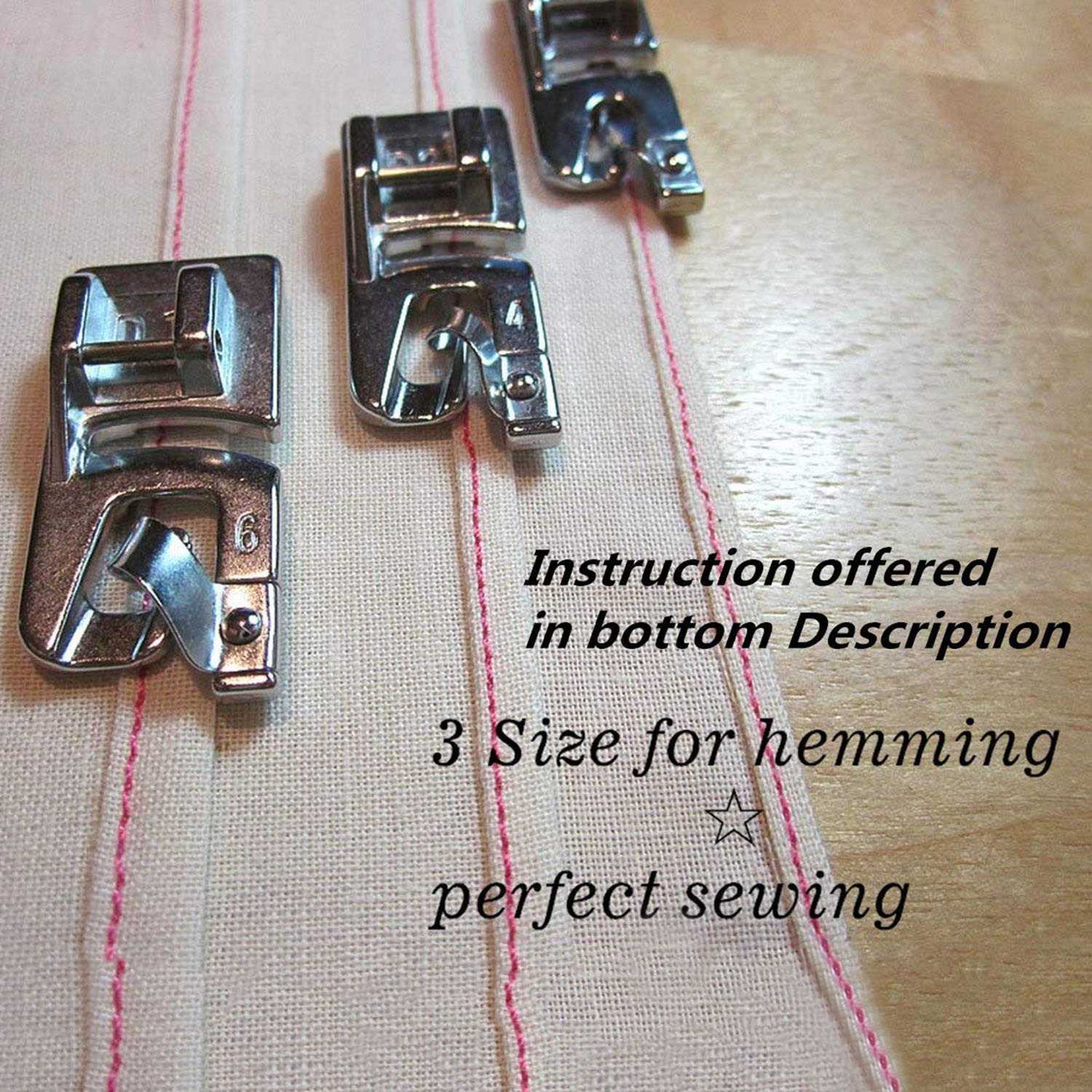 Sewing Roll - Dar Kıvrımlı Kenar Dikiş Makinesi Kenar
