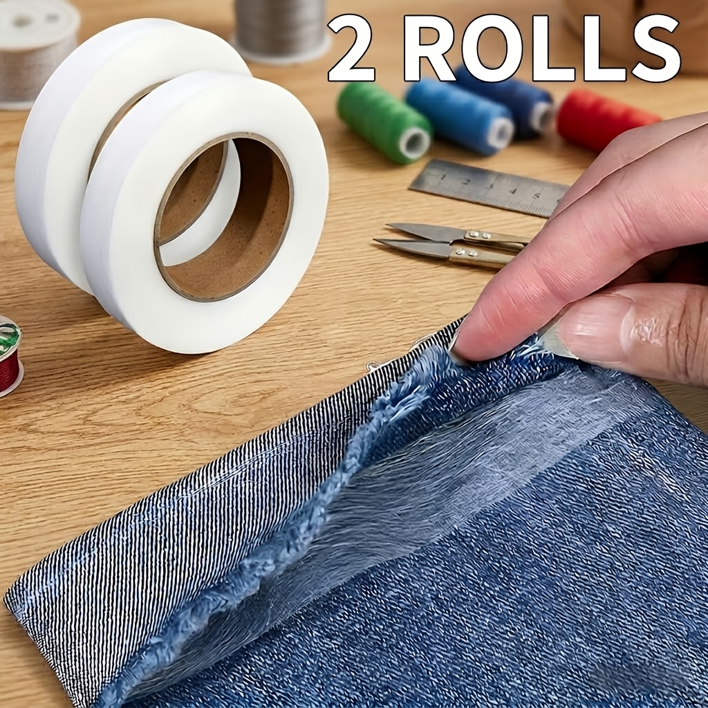 Sewing Hemming - Çift Taraflı Dokumasız Astar Yapışkan Bant