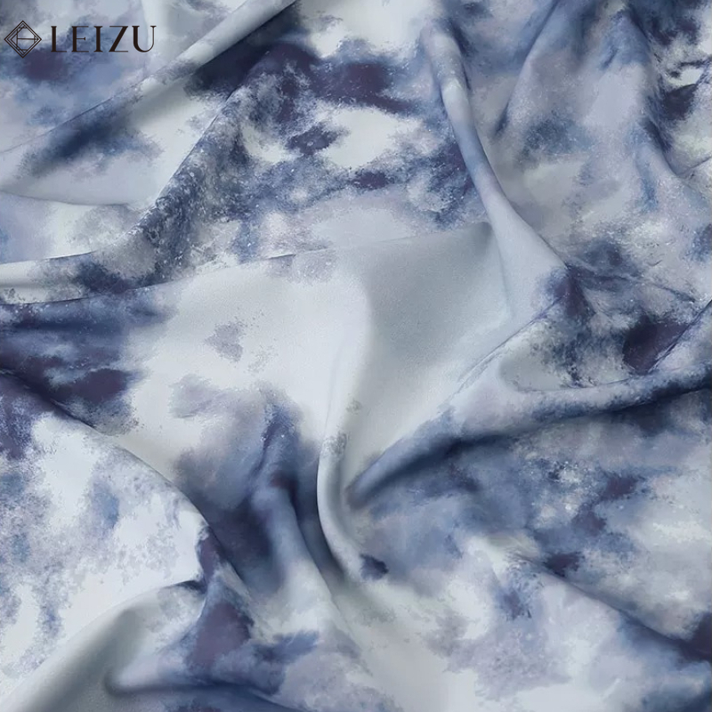 Sewing Tie Dye - 30D Tie Dye Şifon Kumaş Mürekkep