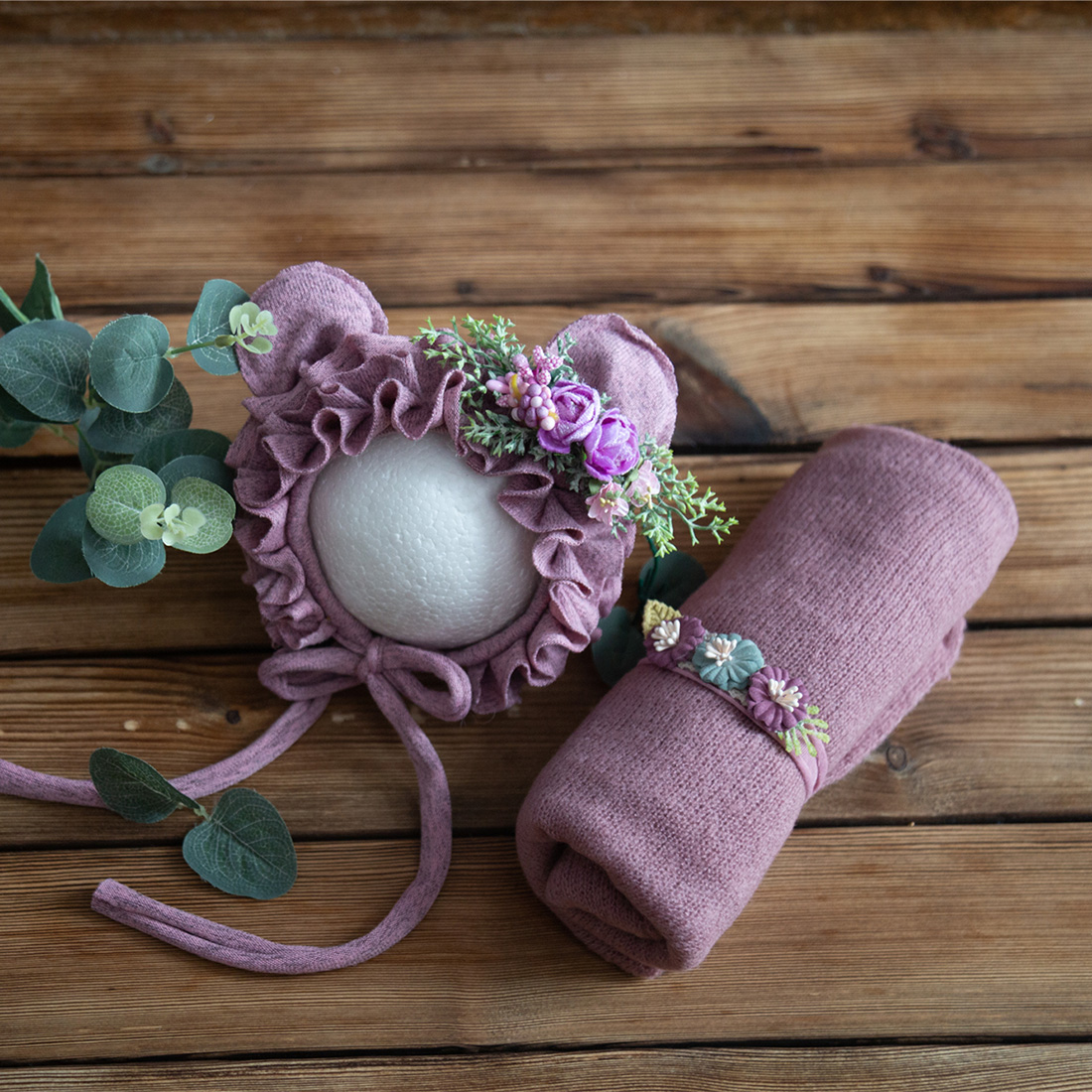 Sewing Hemming - Yenidoğan Streç Örgü Tiftik Wrap Dantel