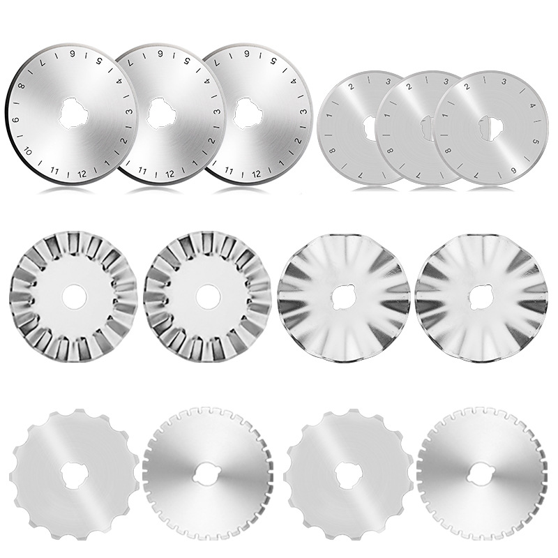 Rotary Cutter Fabric - 1 adet 28/45mm döner kesici bıçak,