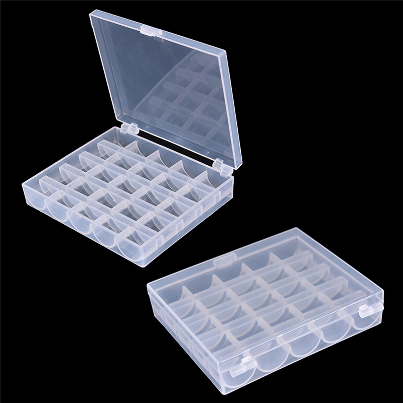 Bobbin Organizer Box - 25 Makara Boş Bobin Kutusu Düzenleyici
