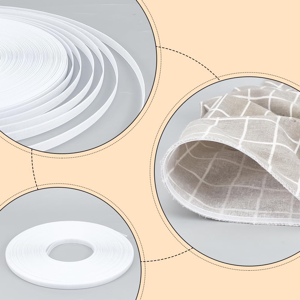 Sewing Roll - 50 yarda/rulo Polyester Balık Kılçığı Korseli