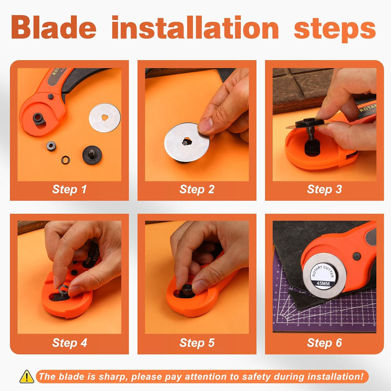 Kumaş Döner Kesici 45mm Bıçak  - Rotary Cutter Fabric incelemesi ve fiyatı