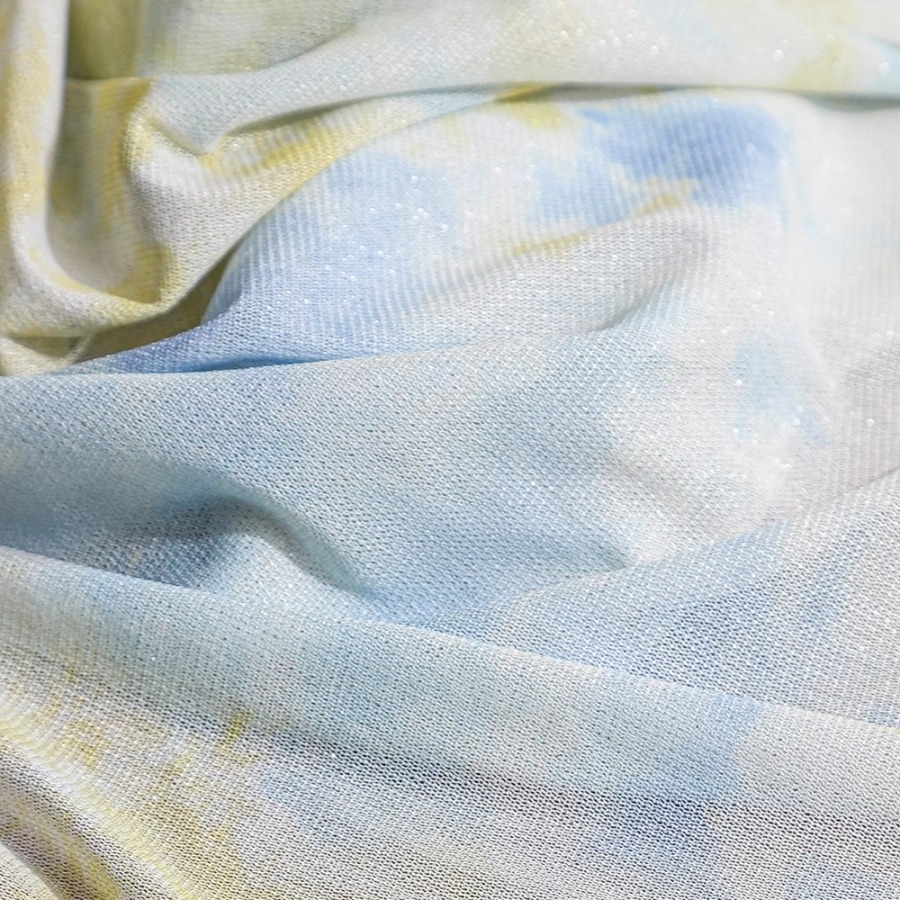 Batik Örgü Kumaş Sarı Beyaz Ma - Sewing Tie Dye incelemesi ve fiyatı