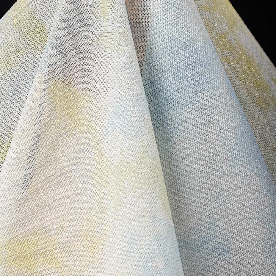 Batik Örgü Kumaş Sarı Beyaz Ma - Sewing Tie Dye incelemesi ve fiyatı