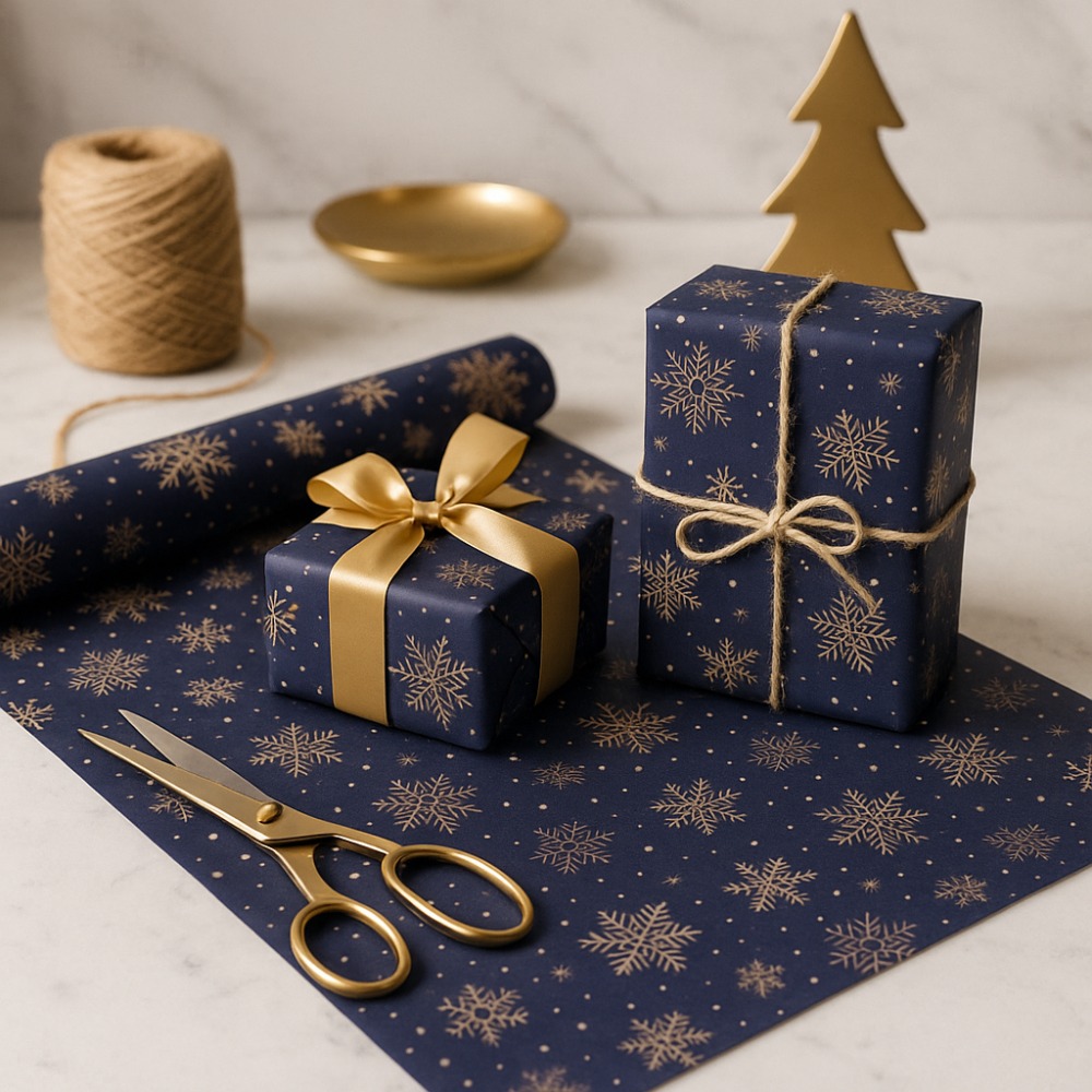 1 Rulo Ekstra Uzun Koyu Mavi K - Pattern Tissue Paper incelemesi ve fiyatı