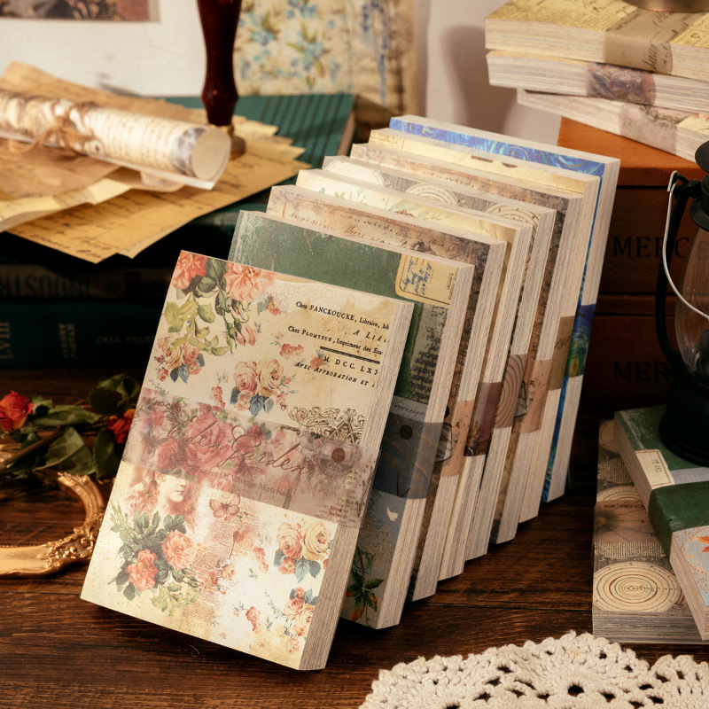 100 Sayfa Vintage INS Çiçek de - Pattern Tissue Paper incelemesi ve fiyatı