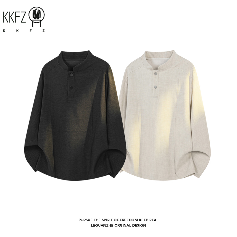 Erkek Minimalist Mandarin Yaka - Sewing Gathering incelemesi ve fiyatı