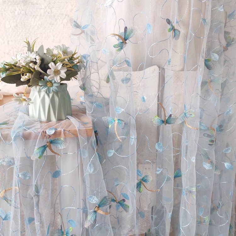 1 yard Mavi pembe örgü kumaş Ü - Sewing Embroidery Fabric incelemesi ve fiyatı