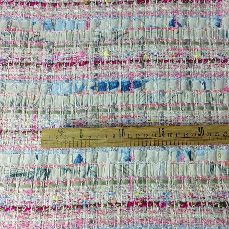 Pembe ve Beyaz Dokuma Şerit Ip - Sewing Tweed Fabric incelemesi ve fiyatı