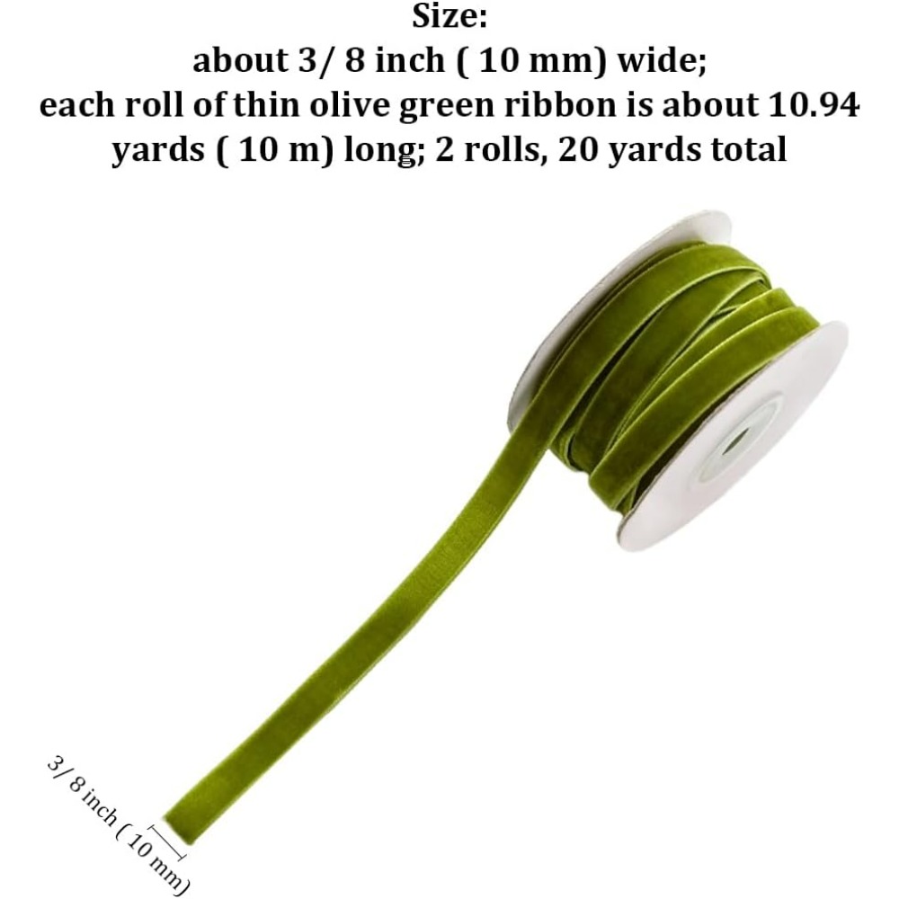 2 rulo 21.88 Metre 3/8 Inç Yeş - Sewing Roll incelemesi ve fiyatı