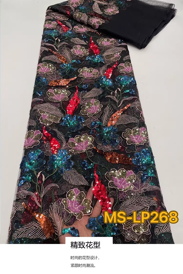 1 yard Lüks Çift renkli boncuk - Sewing Embroidery Fabric incelemesi ve fiyatı